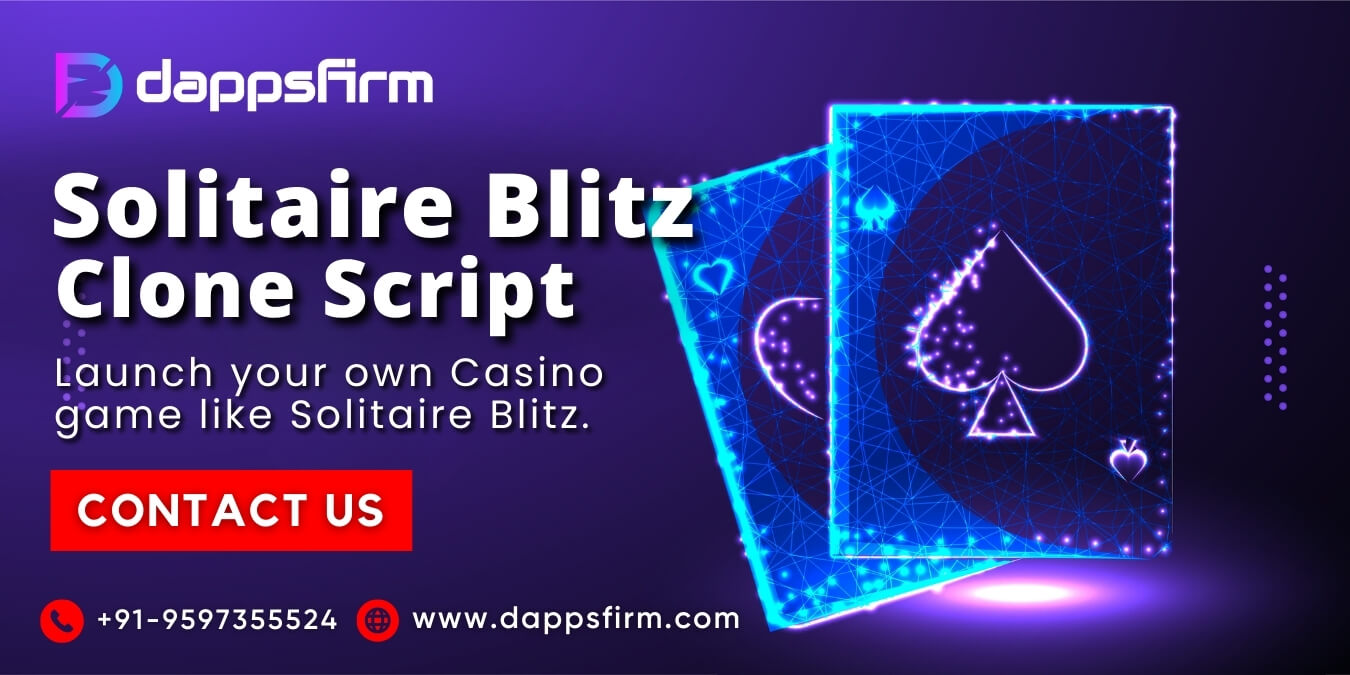 Solitaire Blitz Clone Script To Build a own casino with replicated Solitaire Blitz experience
